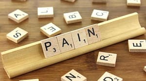 scrabble tiles Pain 