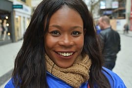 smiling woman 